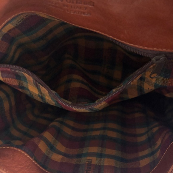 Marino Orlandi Leather Bucket Bag - Picture 7 of 8